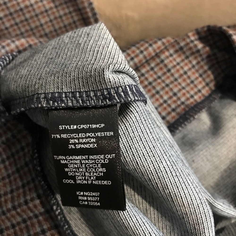 Sanctuary x Anthropologie Check Pattern Pants - Picture 4 of 4